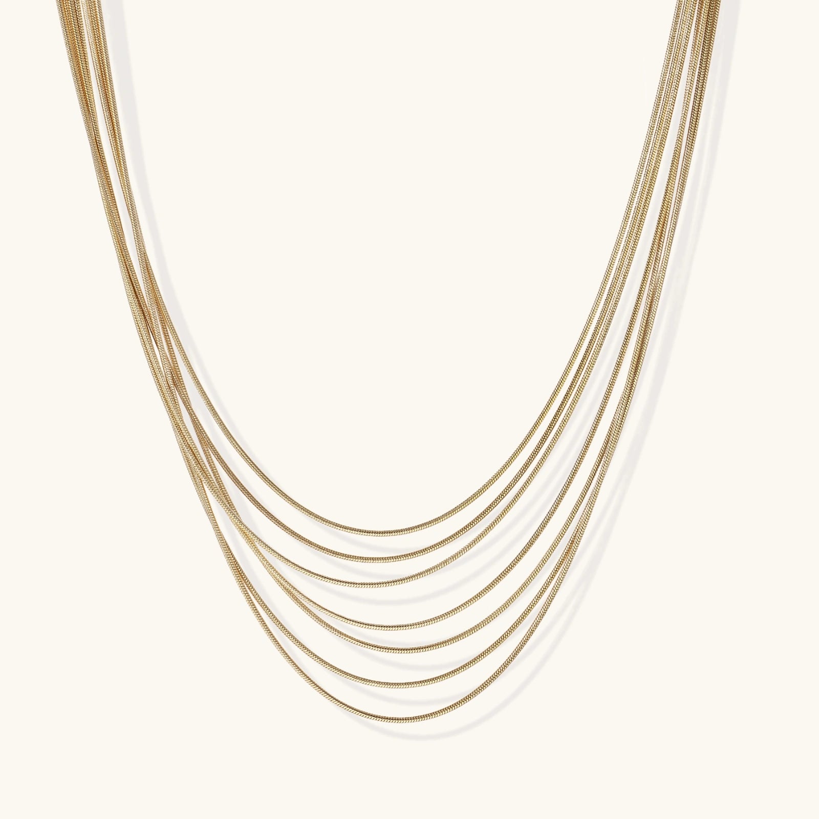 Golden Hour Layers Necklace - nuara