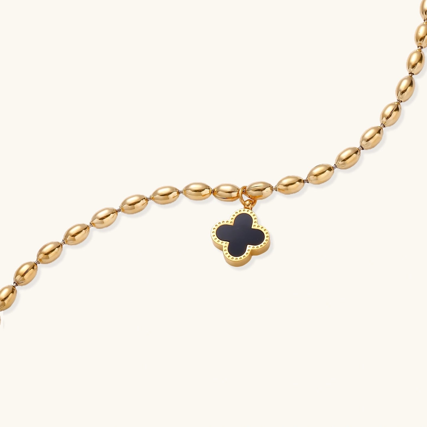 Lucky Clover Beaded Bracelet - nuara