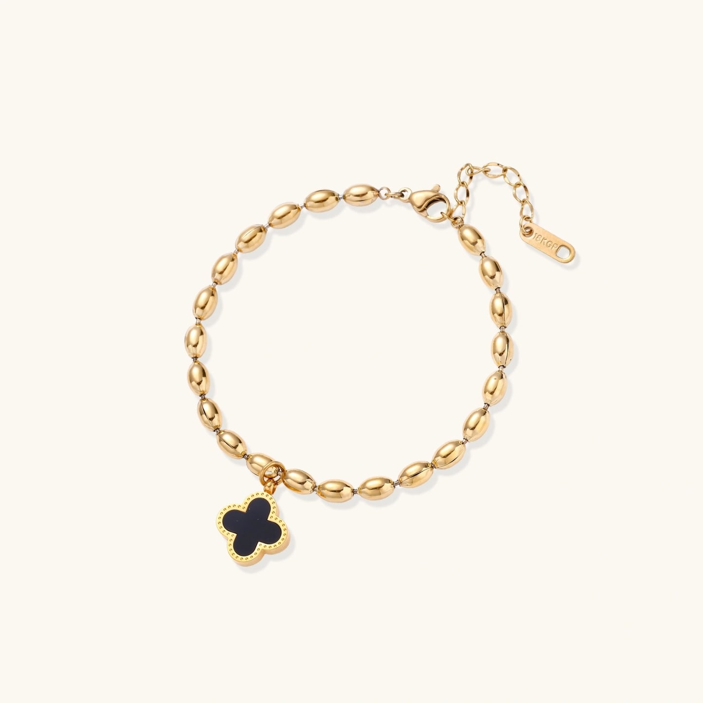 Lucky Clover Beaded Bracelet - nuara