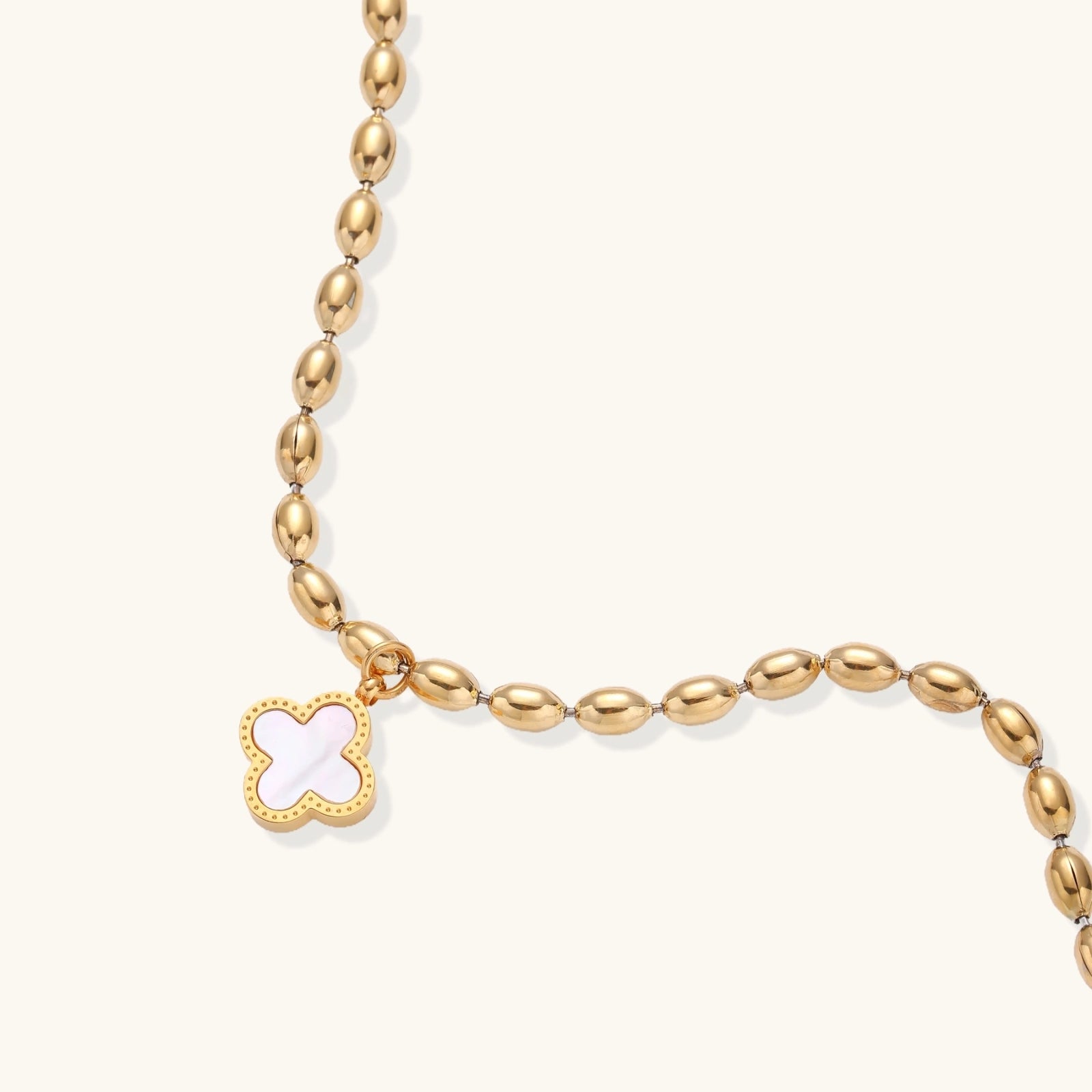 Lucky Clover Beaded Bracelet - nuara