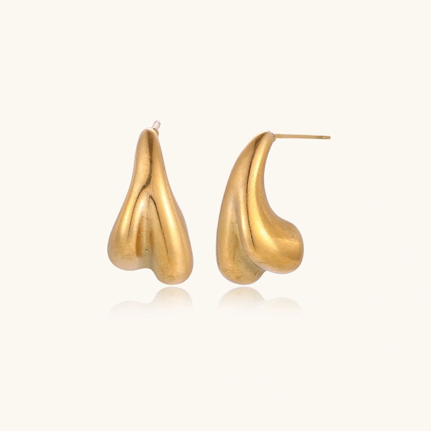 Sculpted Drop Earrings - nuara