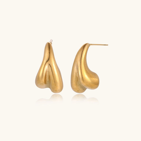 Sculpted Drop Earrings - nuara