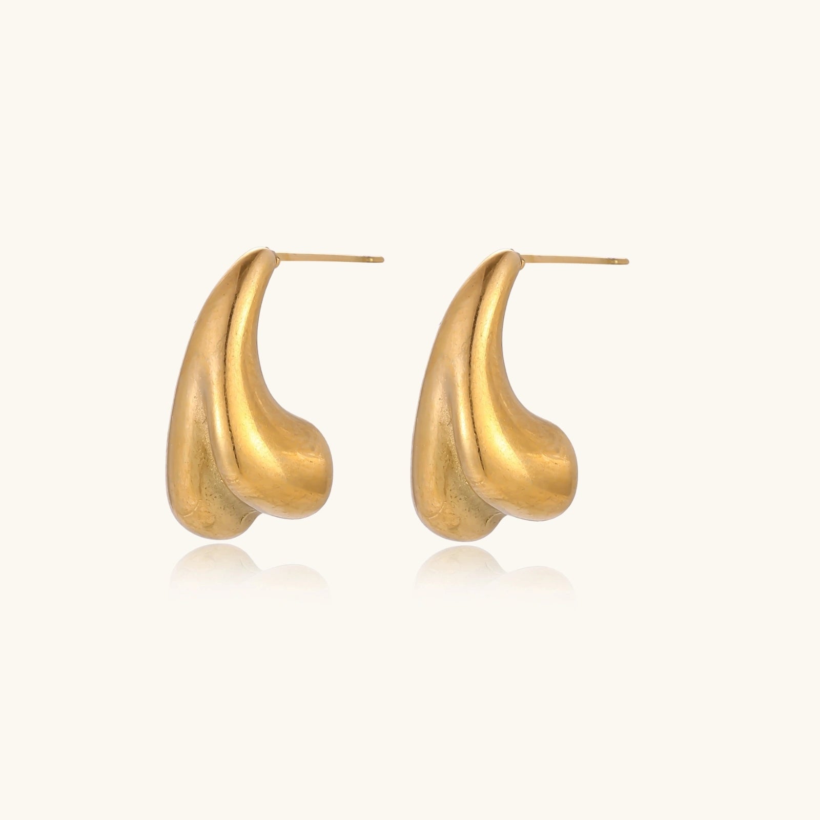 Sculpted Drop Earrings - nuara