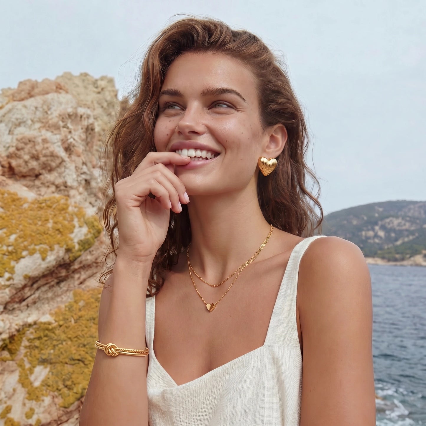 Golden Knot Cuff - nuara